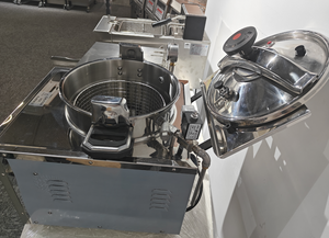 16L Electric Countertop Chicken Frying Machine 220V &amp; 110V New Restaurant Equipment <strong>Pressure</strong> <strong>Fryer</strong> for Hotels &amp; Restaurants - Product Image 5