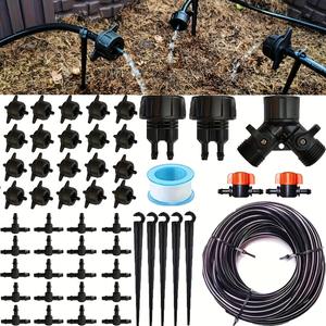 Kit d'irrigation goutte-à-goutte réglable 20M, système d'arrosage automatique pour fleurs et jardin - Product Image 4