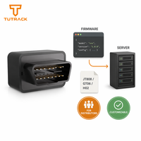 Firmware Kustom 4G OBD Plug Play OEM ODM GPS Real Time BDS LBS Geofence Alarm Getaran Pelacak GPS OBD Anti Maling untuk Armada