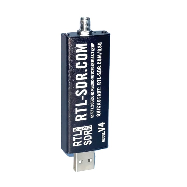 HTOOL RTL-SDR V4 R828D RTL2832U 1PPM 1.2GHz Software Defined Radio Receiver Development Board