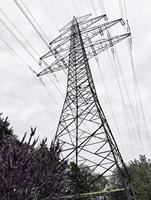 Pylônes de transmission télécoms en bois 160-180 mm – Pylônes centraux pour lignes de transmission