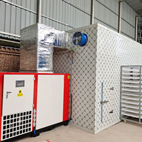 Nouvelle conception de séchoir à air chaud à haute capacité avec pompe à chaleur pour carottes et poivrons