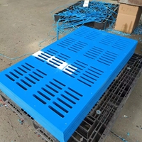 Panneau de drainage durable en plastique PE Couverture d'égout Panneau de gouttière Grille Composite Couverture de puits avec CNC et services de coupe