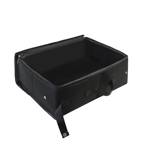 Bac à litière pour chat rectangulaire noir, taille unique, pliable, portable, imperméable pour chats - Product Image 5