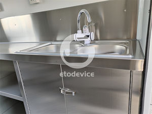 Carrito de Helados Móvil Económico <span class=keywords><strong>y</strong></span> Fácil de Transportar, Camión de <span class=keywords><strong>Comida</strong></span> Rápida Móvil, Remolques de <span class=keywords><strong>Comida</strong></span> Totalmente Equipados - Product Image 5