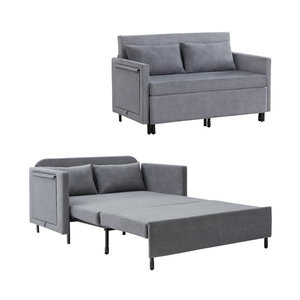 Meilleur canapé <span class=keywords><strong>futon</strong></span> en tissu de style américain moderne, design modulaire, canapé pliable pour 2 personnes - Product Image 6