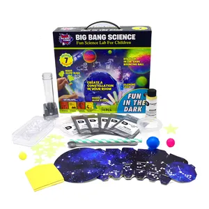 STEM-kit de Ciencia para Niños, bola hinchable que brilla en la oscuridad, juguete