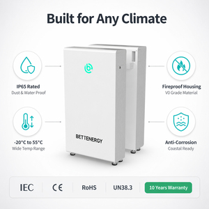 Batería de Almacenamiento de Energía Doméstica LiFePO4 de 16 kWh, 51.2V 314Ah, Sistema de Energía Solar con 8000 Ciclos y 15 kW de Salida para Uso Residencial - Product Image 2