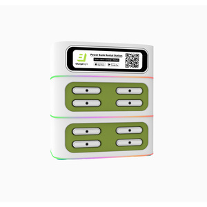 4 Slot Rent Powerbank Cargador portátil Estación de carga de teléfono Alquiler Compartir Power Bank sin bancos de energía - Product Image 5