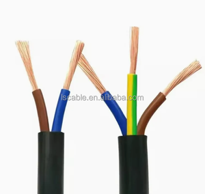 1.5mm 2.5mm 4mm 6mm 유연한 원형 전기 멀티 코어 3코어 PVC 절연 전선 Rvv 케이블 및 전선 제조업체 - Product Image 3