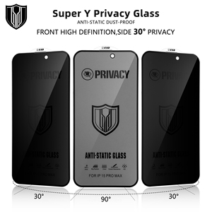 กระจกนิรภัย17 Pro 2025ปกป้องความเป็นส่วนตัวใหม่ล่าสุด0.3mm 9H ความแข็งชัดเจนกระจกนิรภัยป้องกันหน้า<span class=keywords><strong>จอ</strong></span>สำหรับ iPhone 17 PRO MAX S S25 ultra - Product Image 3