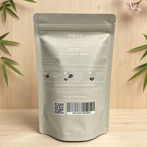 Bolsa de Mylar de Aluminio de Grado Alimenticio con Impresión Digital y Tacto Suave, para Envasado de Matcha de 150g, Venta al Por Mayor de Fábrica - Product Image 4