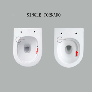 Inodoro cuadrado con asiento de altura cómoda, compatible con ADA, inodoro de una pieza con taza alargada para baño accesible - Product Image 5