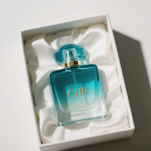 Biểu Tượng Tùy Chỉnh Tích Hợp Đúc Rỗng Thủy Tinh Nước Hoa Chai 30Ml 50Ml 100Ml Hình Dạng Xi Lanh Với Máy Bơm Phun Và Hộp Quà Tặng - Product Image 3