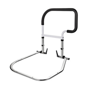KS Bedside Get Up Device For Seniors 50Cm Height Adjustable Foldable Bed Rail With <b>Sensor</b> <b>Light</b> Safety Aid - Product Image 1