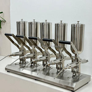 เครื่องบรรจุไส้พัฟไฟฟ้าสแตนเลสเกรดอาหาร |   อุปกรณ์เบเกอรี่ใช้งานง่ายสำหรับบรรจุครีม ความจุ 25 ลิตร - Product Image 5