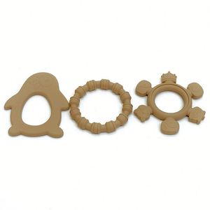 Bracelet de dentition en silicone pour bébé, nouveau design à boucle unique, 20 mm, qualité alimentaire, anti-sucette, stérilisable à l'eau bouillante, cadeau pour bébé - Product Image 4