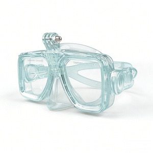 Maschera in Silicone per Apnea, Maschera per Snorkeling per Adulti, Maschera da Immersione, Accessori per Nuoto, Cuffia da Nuoto in Silicone - Product Image 1