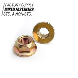 Inserto de nailon Chapado en zinc imperial <span class=keywords><strong>M3</strong></span> Hex Modelo de grado 2/5 completamente roscado - Product Image 2