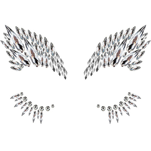 Nuovi Gioielli per il Viso 2023, Adesivi Temporanei per Tatuaggi, Decorazioni con Strass per Viso e Corpo, Arte Corporea per Festival e Feste di Compleanno - Product Image 6