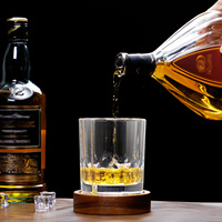 Verres à whisky Old Fashioned en cristal de luxe pour bar, vente en gros