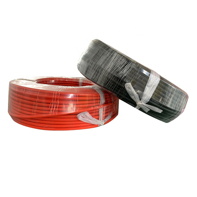 TUV Approval Solar PV Cable Photovoltaic Cable Red Black 4mm2 6mm2 10mm2 DC PV1-F Energy System Wire Panel Solar Cable