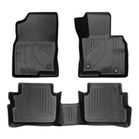 Tapis de sol de voiture toutes saisons en TPE 3D personnalisables pour Mazda CX-5 2017-2024 – Tapis de voiture en TPE à rebord profond