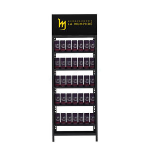Supermarket Promotional Rack for Canned Soft <b>Drinks</b> Commercial Metal Display Stand with Durable <b>Shelves</b> - Product Image 3