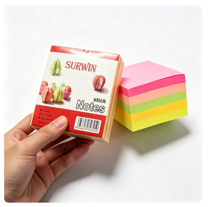 Memo Cheap Promotional Desk Color Sticky Notes for Office/School/Home Die Cut Memo Water Proof Printed <b>Notepad</b> Sticky Note - Product Image 2