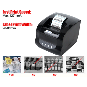 Máy in nhãn nhiệt, mã vạch, hóa đơn để bàn Xprinter XP-365B 80mm 3 inch, kết nối USB, Wifi, <span class=keywords><strong>Bluetooth</strong></span>, dùng cho siêu thị - Product Image 3