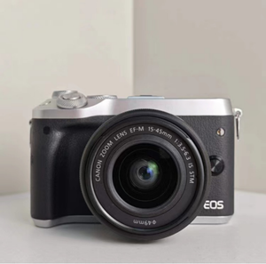 กล้อง Canon M6 พร้อมส่ง พร้อมเลนส์ 15-45 มม. กล้องมิเรอร์เลสระดับเริ่มต้น APS-C มือสอง - Product Image 1
