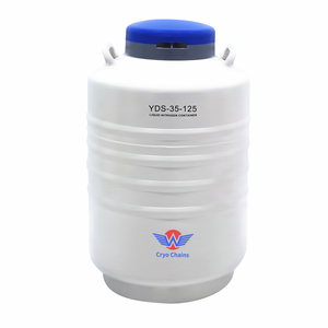 Flacon léger de récipient d'azote liquide de col large de 120L de YDS-115-216 de LN2 pour le réactif expérimental - Product Image 4