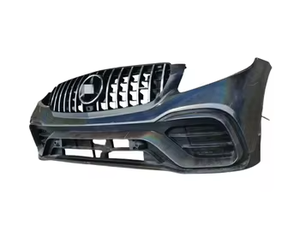 Mercedes-Benz GLC63 X253 AMG X254 <span class=keywords><strong>W205</strong></span> C63 Kit carrosserie avec pare-chocs avant Filet de montage Grille avant Découpes d'attelage de remorquage - Product Image 3