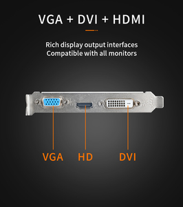 Peladn GPU de gama baja <span class=keywords><strong>Geforce</strong></span> GT 710 2GB Tarjeta de video GT 710 <span class=keywords><strong>4GB</strong></span> <span class=keywords><strong>DDR3</strong></span> VGA Tarjeta gráfica de PC de 64 bits - Product Image 5