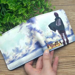 กระเป๋าสตางค์แบบสั้นลายอนิเมะญี่ปุ่น <span class=keywords><strong>Erwin</strong></span> Armin Mikasa ลดราคาพิเศษ มีช่องใส่บัตรหลายช่อง ทำจากวัสดุ PU เหมาะสำหรับผู้ชายและผู้หญิง ใช้เป็นของขวัญหรือใส่บัตรเดินทาง - Product Image 5