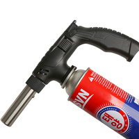 Gas Torch Flamethrower Butan Burner Cắm Trại Hàn BBQ Ngoài Trời Ngọn Lửa Gun