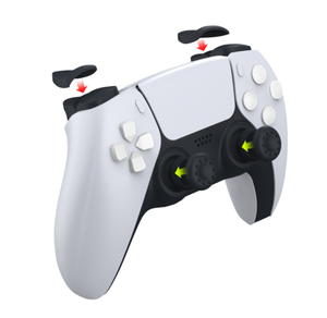 Juego de botones de palanca de pulgar 8 en 1 para Play Station <span class=keywords><strong>5</strong></span> para PS5 L2 R2 Controller Joystick Cover Thumbstick Button - Product Image 6