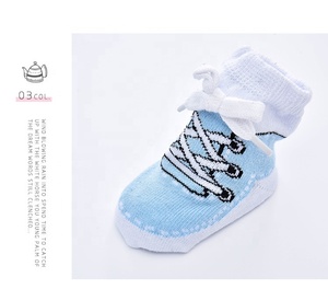 Hot Koop 4 Pairs Een <span class=keywords><strong>Set</strong></span> Pvc Box Pakket Peuter <span class=keywords><strong>Baby</strong></span> Jongens Meisjes Katoen Schattige <span class=keywords><strong>Baby</strong></span> Sokken - Product Image 2