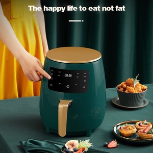 Friteuse domestique 4.5L transfrontalière 110V four électrique domestique américain et européen écran tactile intelligent fry mac - Product Image 4