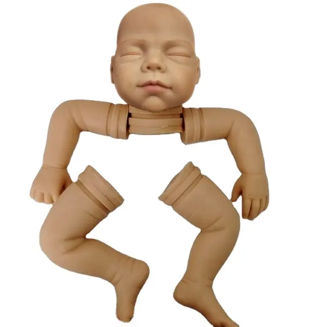 Todos os atacados macios 22 polegadas vivo boneca do bebê silicone renascer kits de boneca