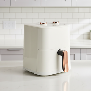 Friteuse à air électrique carrée classique, multifonctionnelle, 5,1-6,0 L, Classe énergétique A, pour hôtels et usage domestique, four à frites tendance 2026 - Product Image 1