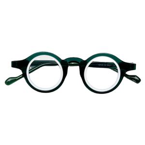 Lunettes de vue vintage rétro rondes unisexes en acétate, petite monture personnalisable, pour hipster, vente en gros en vrac - Product Image 2