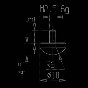 Conseils de mesure pour comparateurs M2.5 6g R6 10 Sensor Hardware - Product Image 2