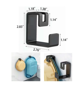 Gancho para <span class=keywords><strong>Lavabo</strong></span> sin Perforaciones, Autoadhesivo, de Acero Inoxidable Resistente, Soporte para Toallas, con Logotipo Personalizado, Regalo Promocional - Product Image 2
