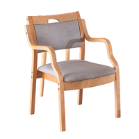 Table à manger en bois massif personnalisable ensemble de chaises personnes âgées et maison de retraite établissement de soins médicaux adapté appartement vieillissement loisirs