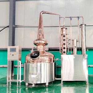 Destilador Eléctrico de Cobre de 500L con Control Semiautomático, Columna de Destilación para Bebidas Alcohólicas, Vino y Licores - Product Image 5
