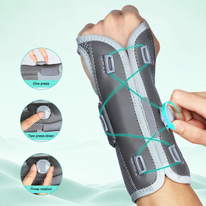 Attelle de poignet réglable et respirante, stabilisateur pour <span class=keywords><strong>syndrome</strong></span> du canal carpien, protection du poignet pour le soutien et le soulagement de la douleur - Product Image 2