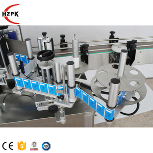 HZPK Automatic Electrical Plastic Can Round Bottle Sticker <b>Labeler</b> <b>Labeling</b> Machine - Product Image 4