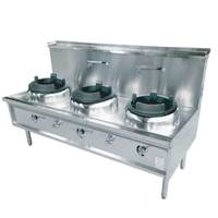Cuisinière à gaz commerciale, support de cuisine robuste de grande puissance, brûleur de Wok en acier inoxydable, cuisinière à gaz