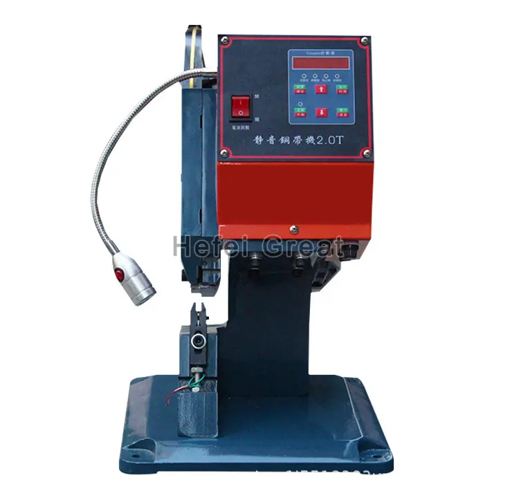 Copper Tape Strip Crimping Tools Wire Cable Harness Joint Splicing Machine Copper Belt Connecting Crimping Machine